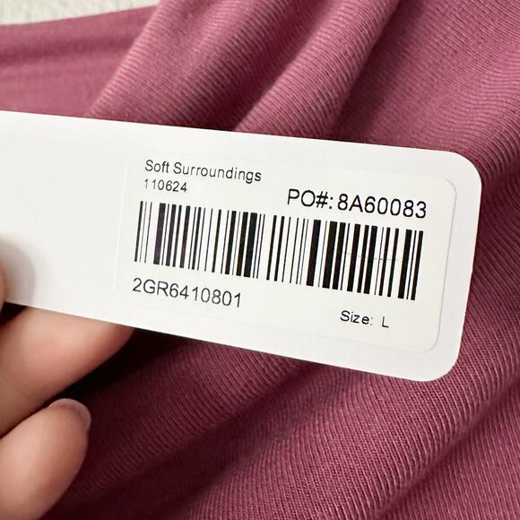 Soft Surroundings B’call Knit Oversized Cowl Neck Tunic Sweater Women's Large - Picture 5 of 10